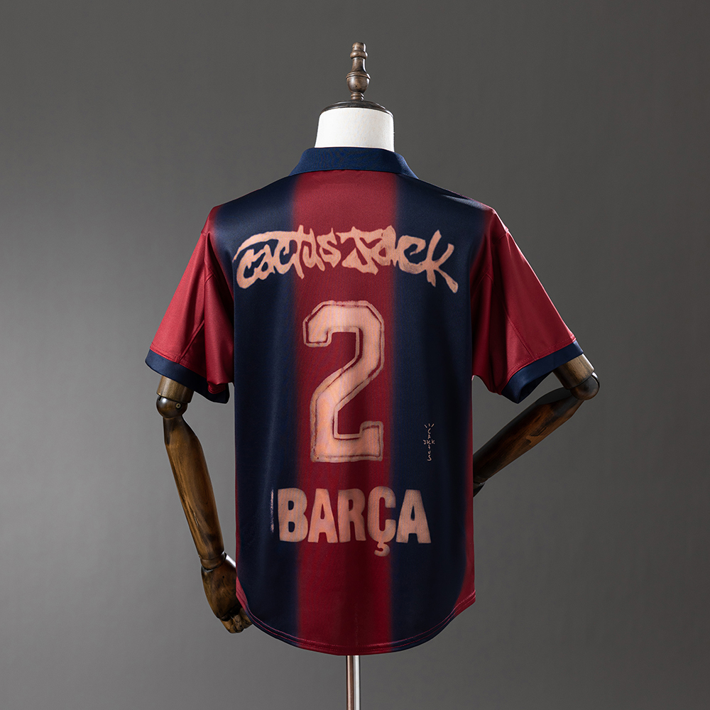 Barcelona X TRAVIS SCOTT Jersey Foto 2