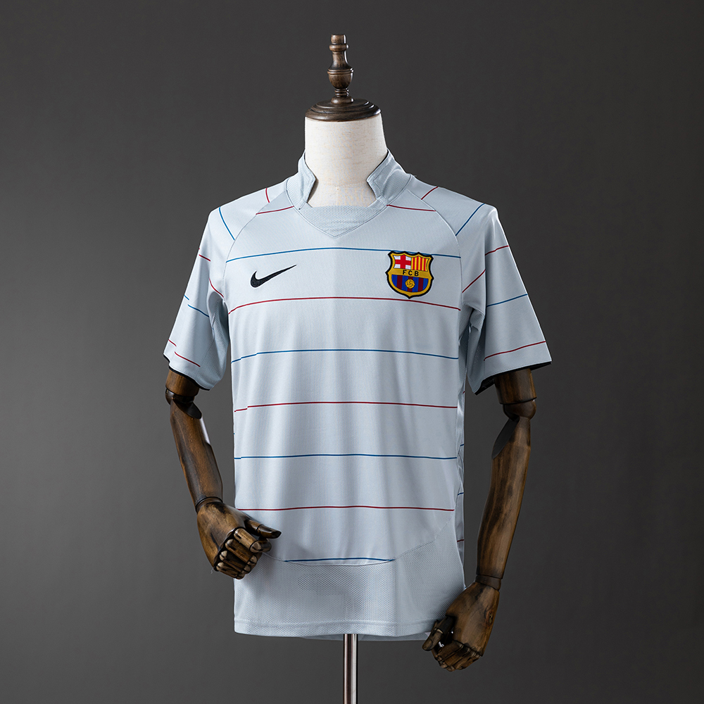 Barcelona 03/04 Away Retro Jersey