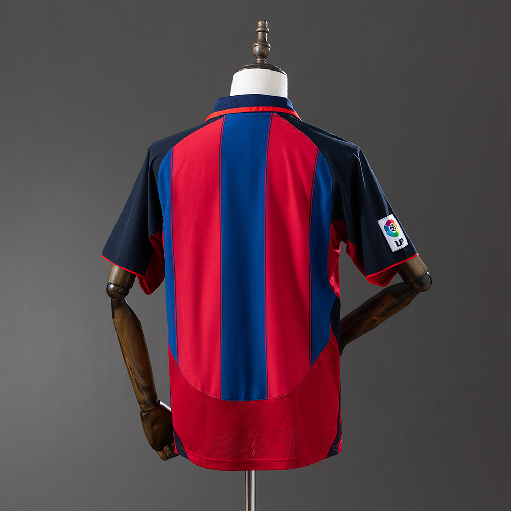 Barcelona 03/04 Home Retro Jersey Foto 2