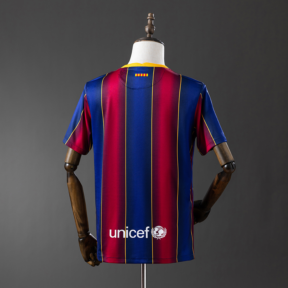 Barcelona 20/21 Home Retro Jersey Foto 2