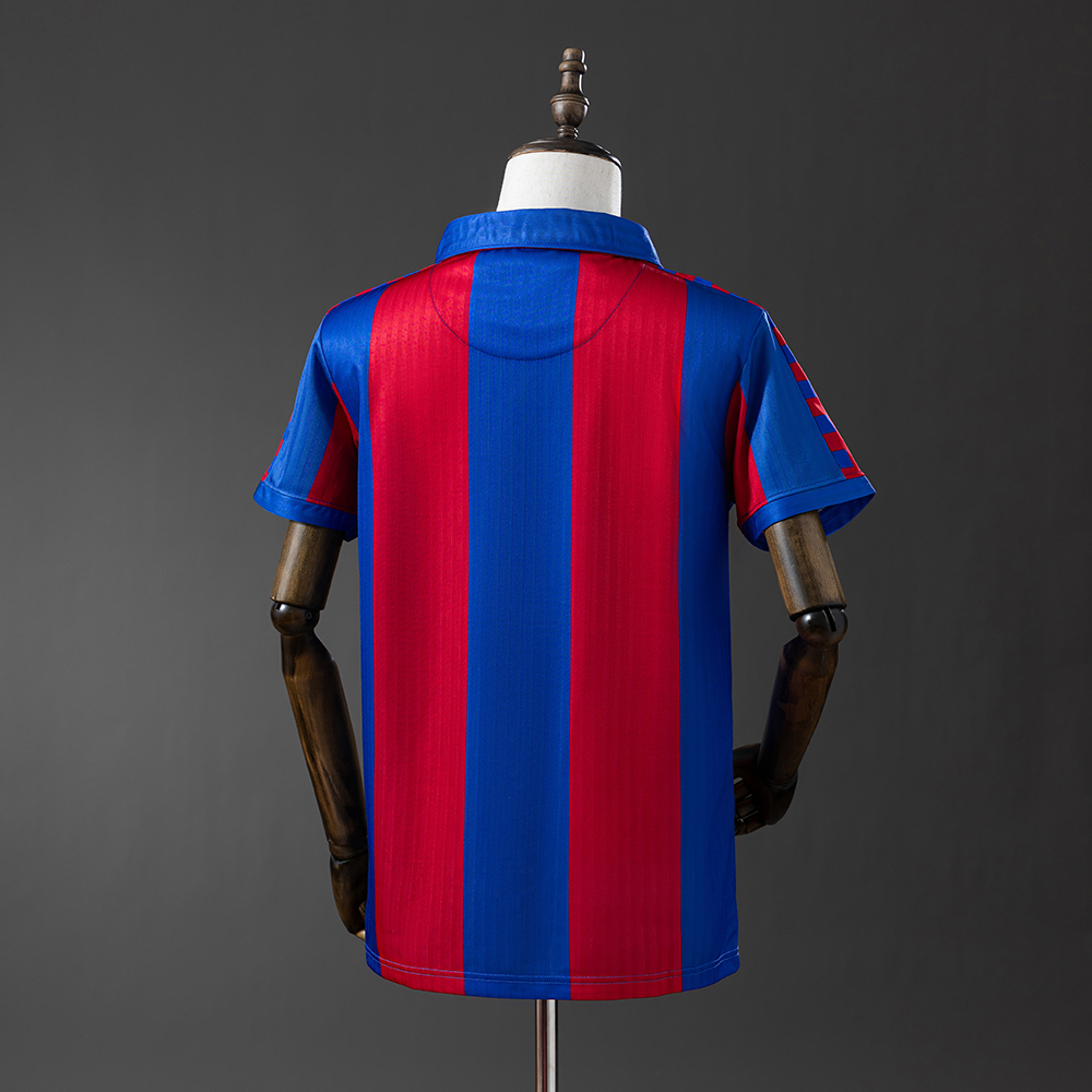Barcelona 90/92 home Retro Jersey Foto 2