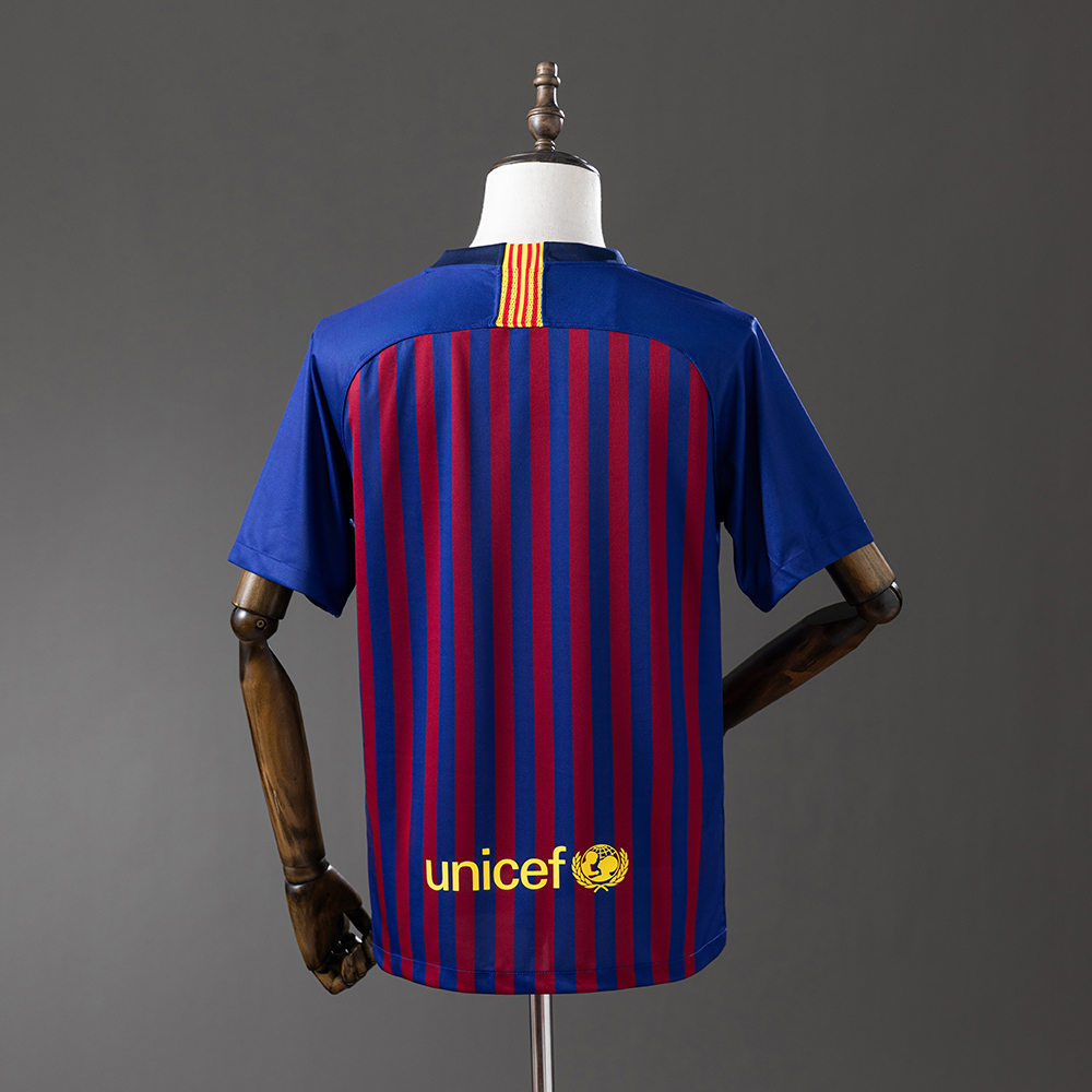 Barcelona 18/19 Home Retro Jersey Foto 2