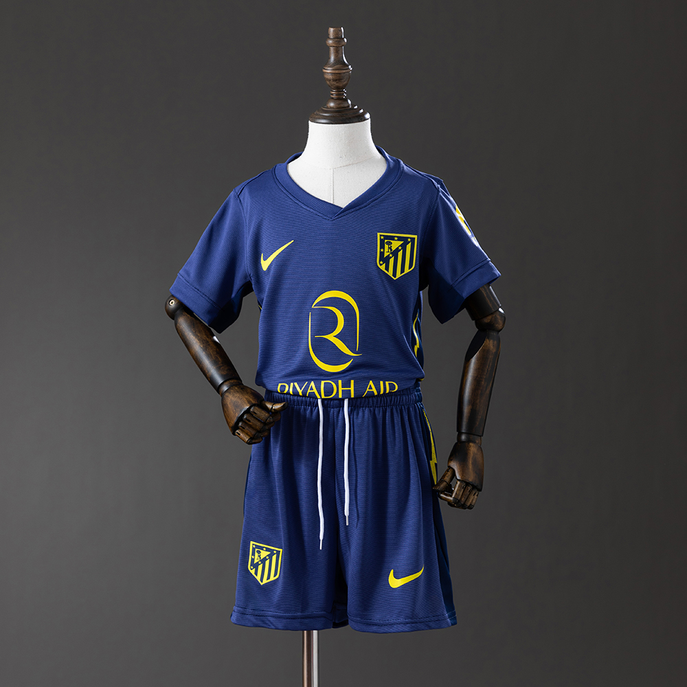 Atletico Madrid 25/26 Away Full kids kit Jersey