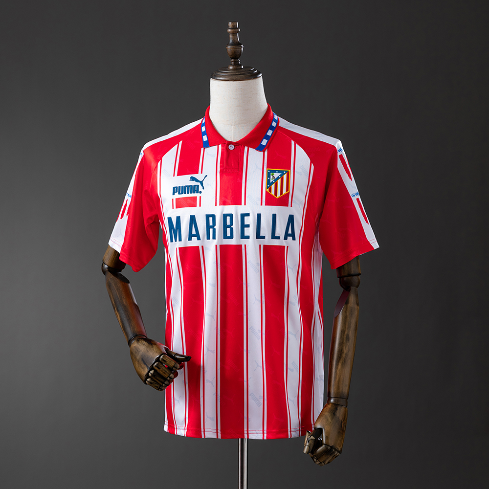 Atletico Madrid 94/95 Home Retro Jersey