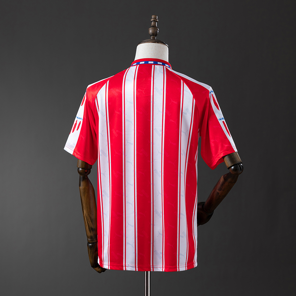 Atletico Madrid 94/95 Home Retro Jersey Foto 2