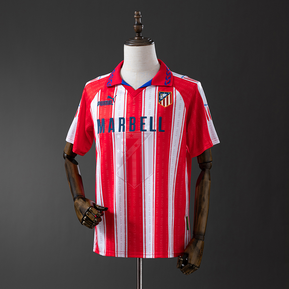Atletico Madrid 95/96 Home Retro Jersey