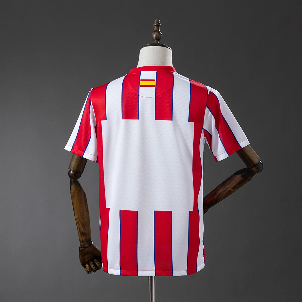 Atletico Madrid 11/12 Home Champions League Retro Jersey Foto 2