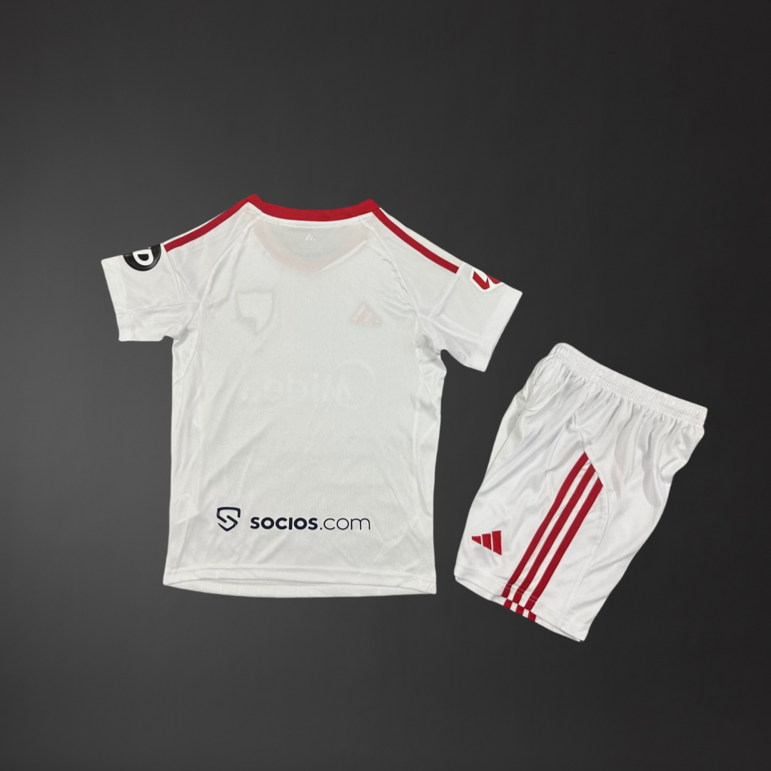 Sevilla 25/26 Home kids kit Jersey Foto 2
