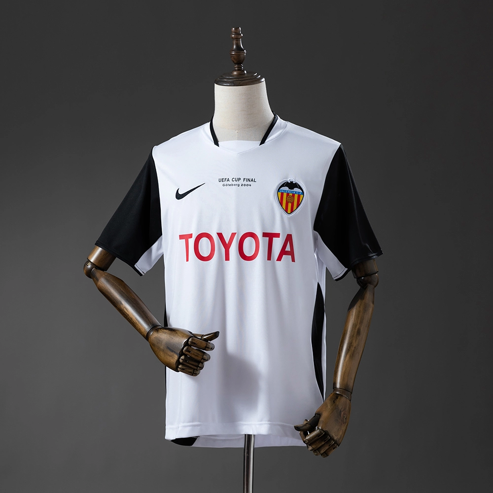 Valencia 03/04 Home Retro Jersey