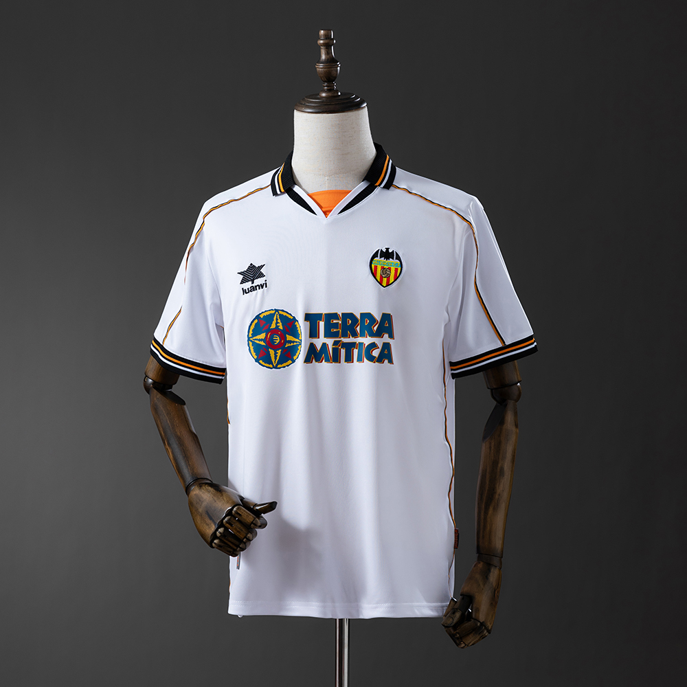 Valencia 99/00 Home Retro Jersey