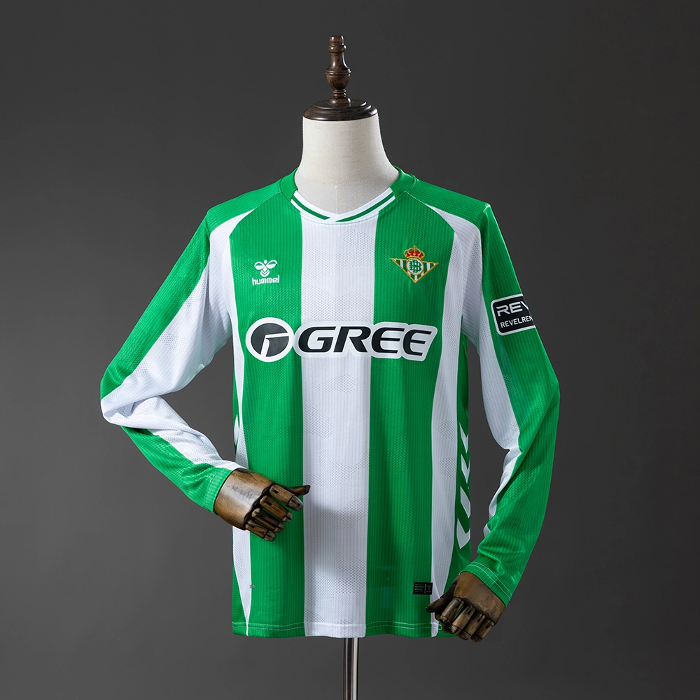 Real Betis 25/26 Long Sleeve Home Jersey