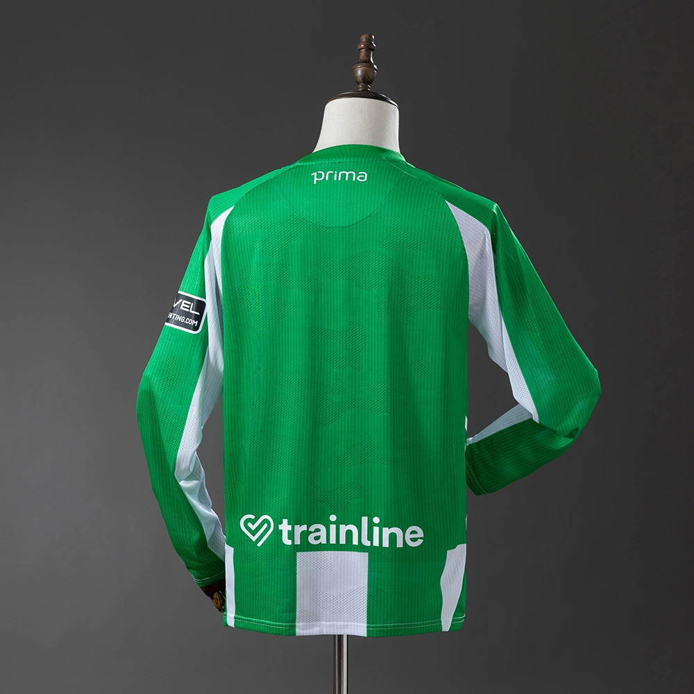 Real Betis 25/26 Long Sleeve Home Jersey Foto 2