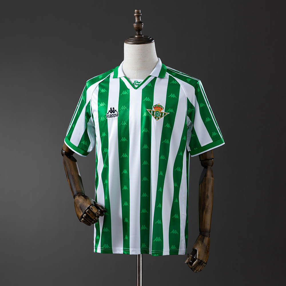 Real Betis 95/97 Home (with or without sponsor) Retro Jersey Foto 2