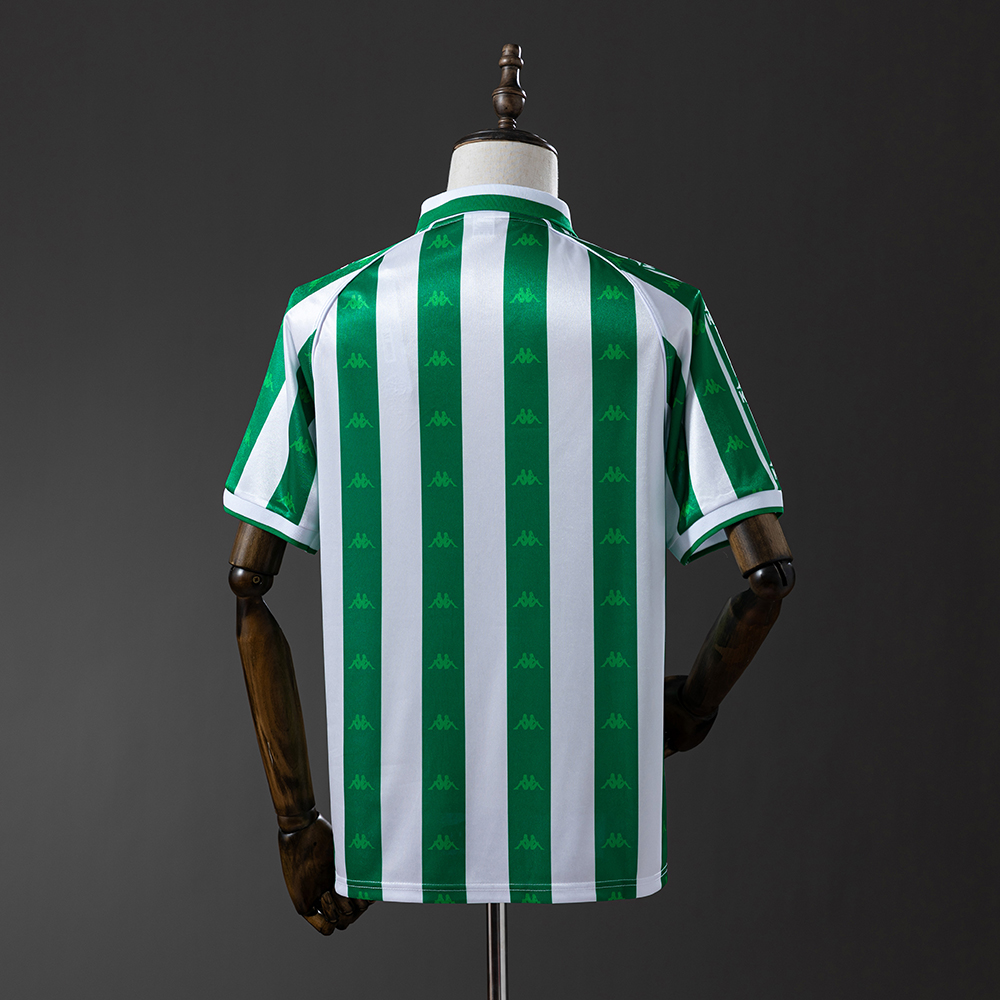 Real Betis 95/96 Home Retro Jersey Foto 2