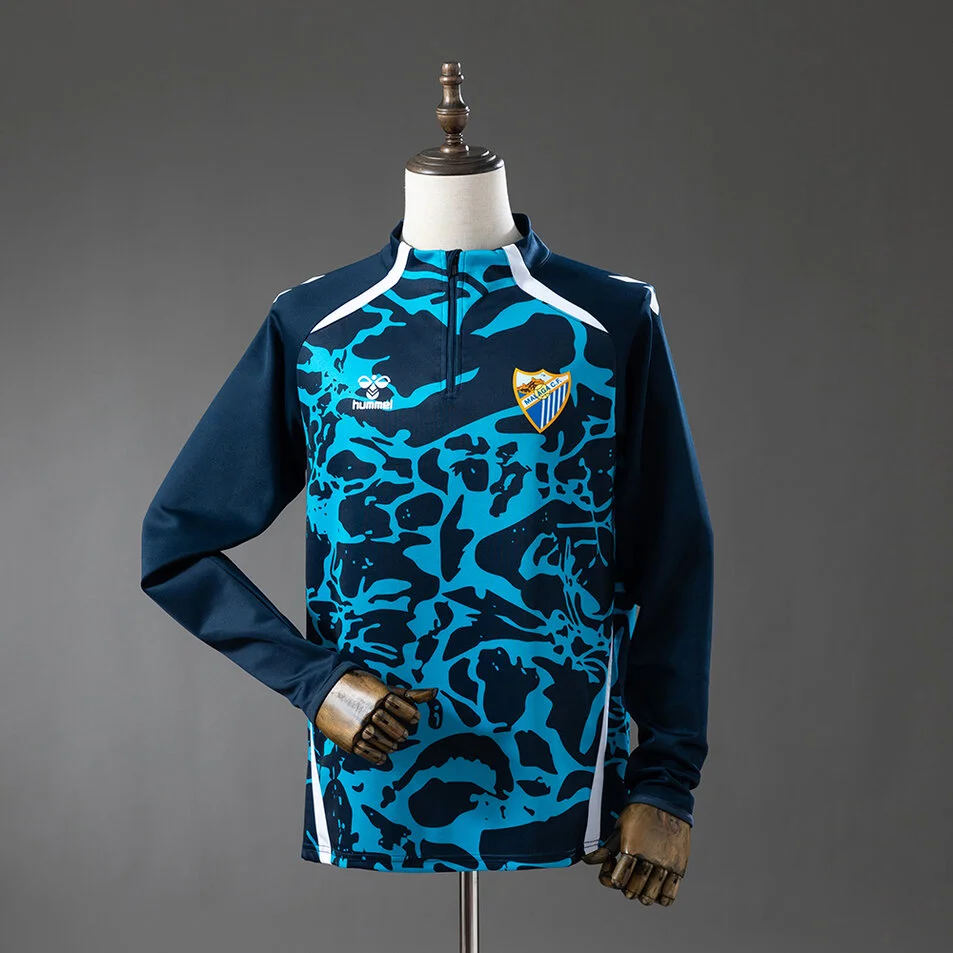 Malaga 25/26 Long Sleeve Training Uniform Black