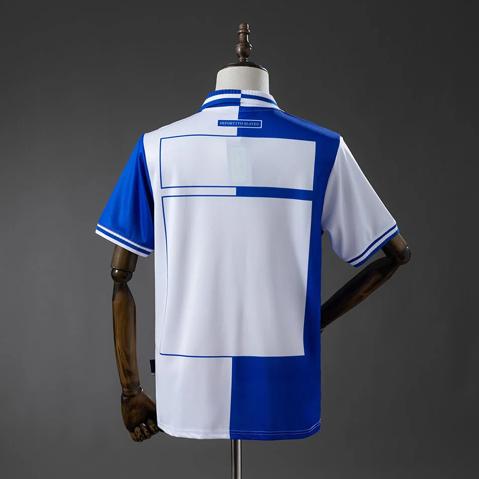 Deportivo Alaves 00/01 Home Retro Jersey Foto 2
