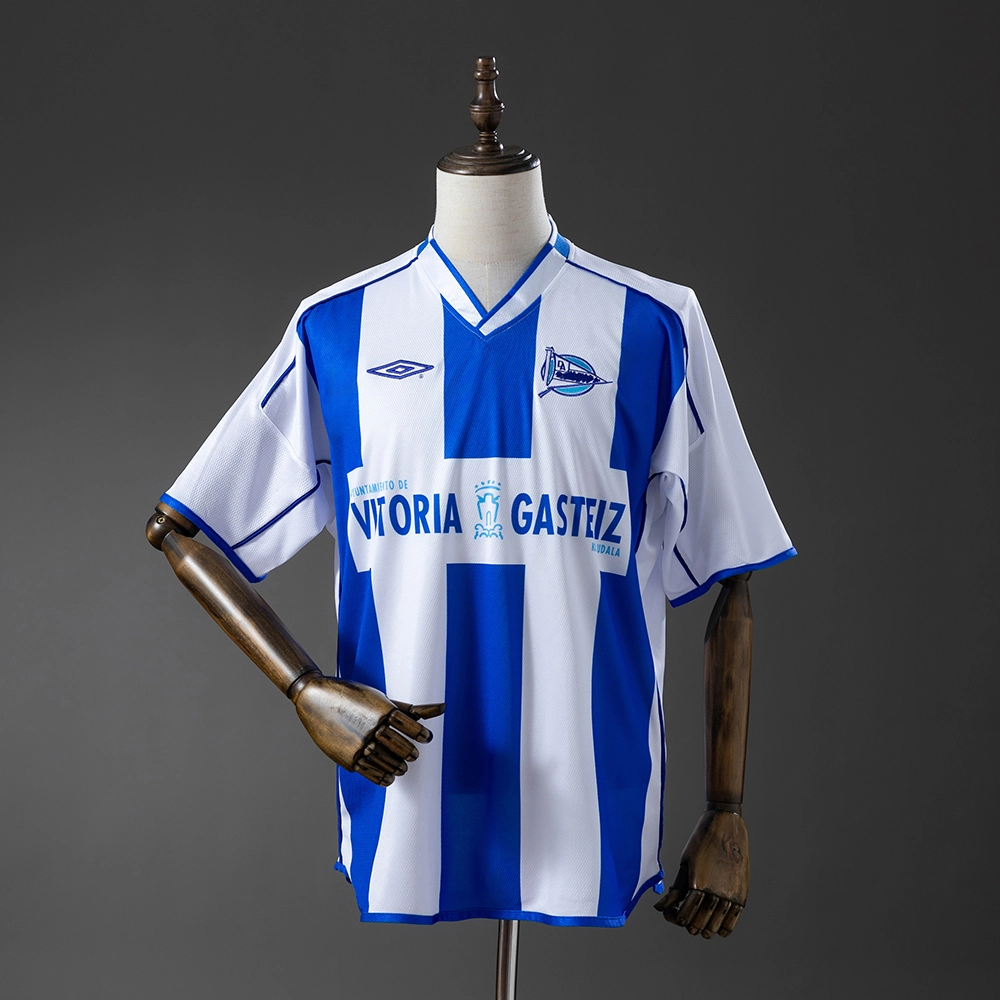 Deportivo Alaves 03/04 Home Retro Jersey