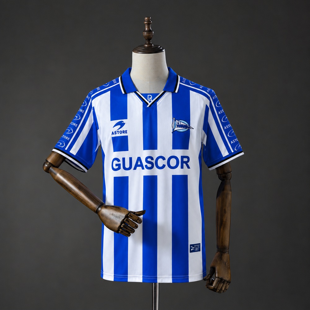 Deportivo Alaves 98/99 Home Retro Jersey