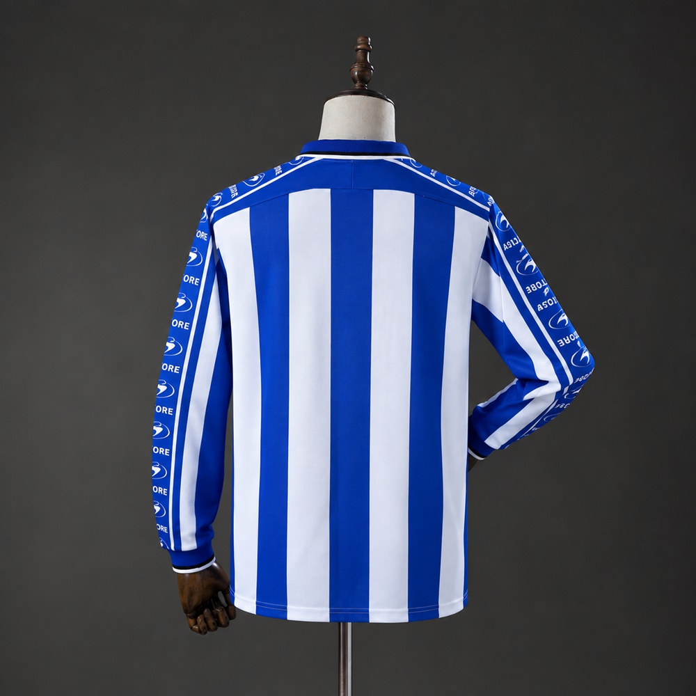 Deportivo Alaves 98/99 Home Long Sleeve Retro Jersey Foto 2