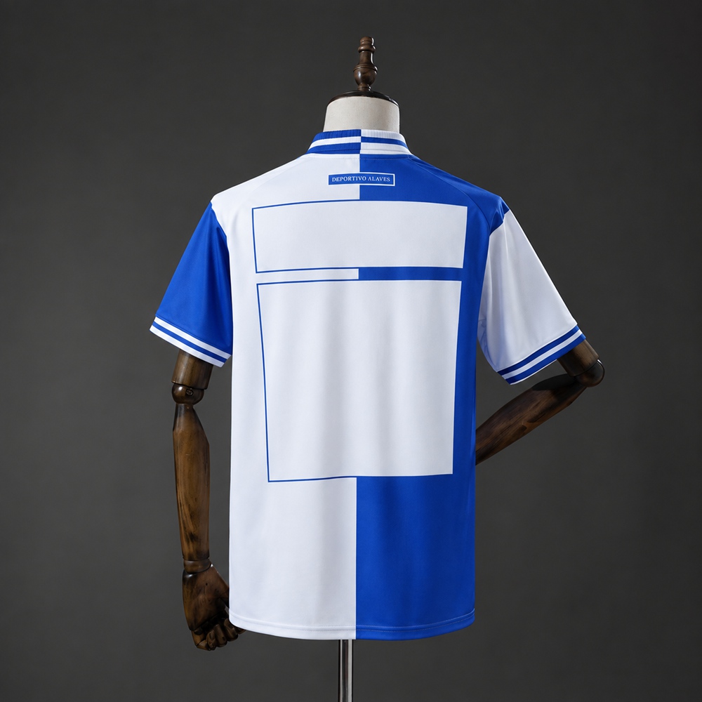 Deportivo Alaves 99/00 Home Retro Jersey Foto 2
