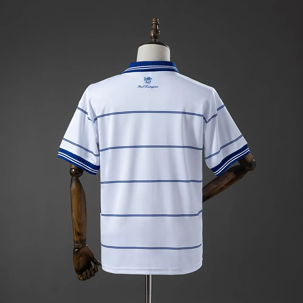 Real Zaragoza 99/01 Home Retro Jersey Foto 2