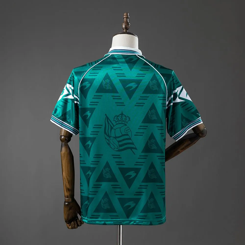 Real Sociedad 95/96 Retro Away Jersey Foto 2