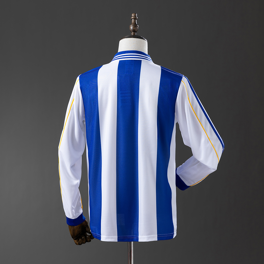 Deportivo La Coruna 99/00 Home Long Sleeve Retro Jersey Foto 2