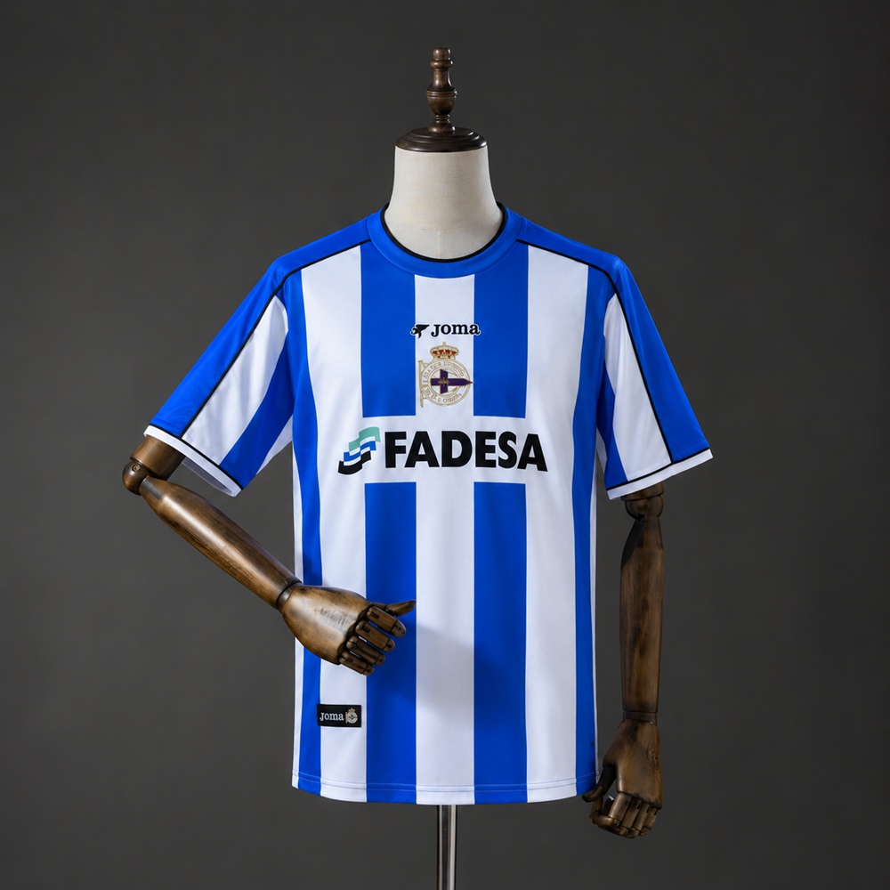 Deportivo de La Coruna 02/03 Home Retro Jersey