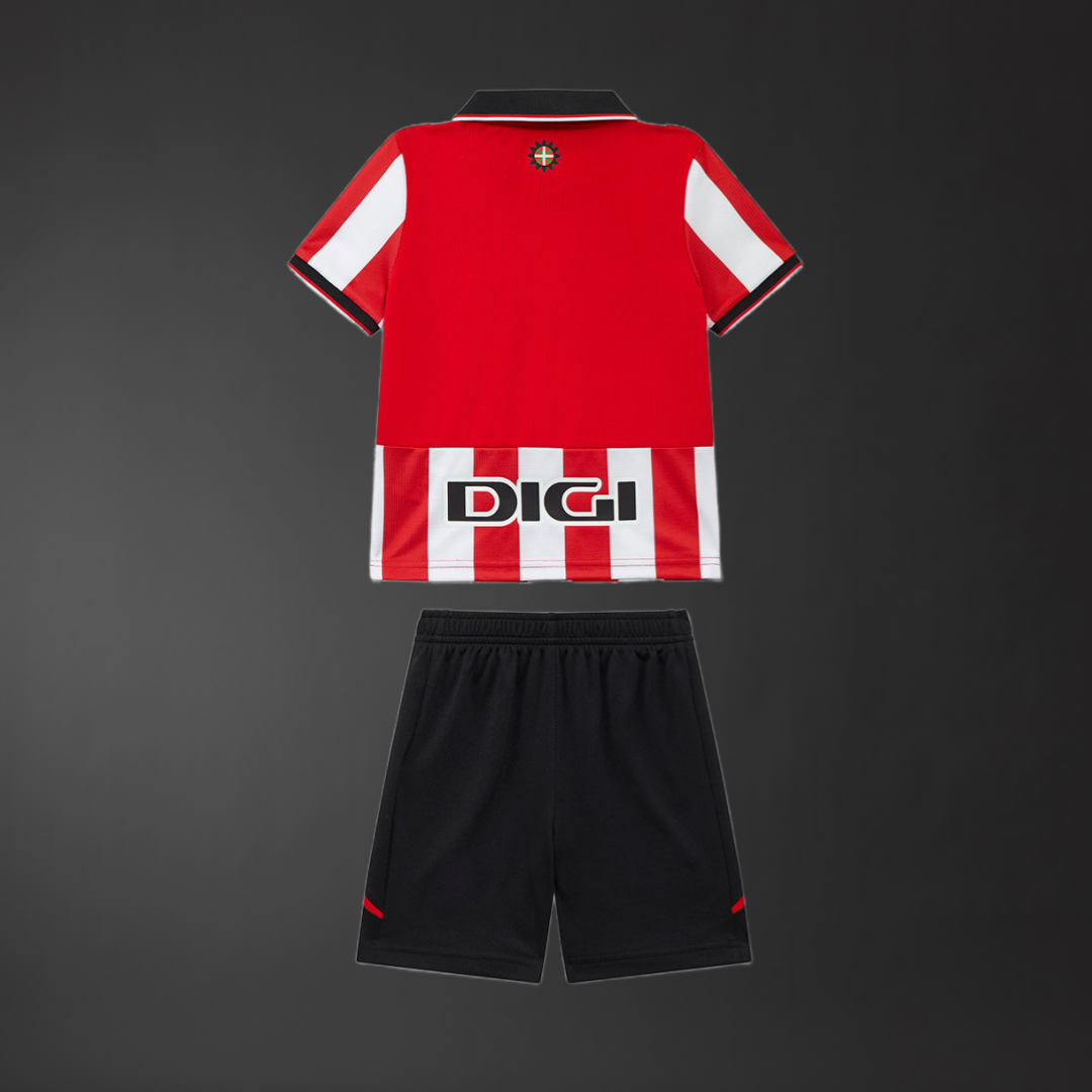 Athletic Bilbao 25/26 Home kids kit Jersey Foto 2