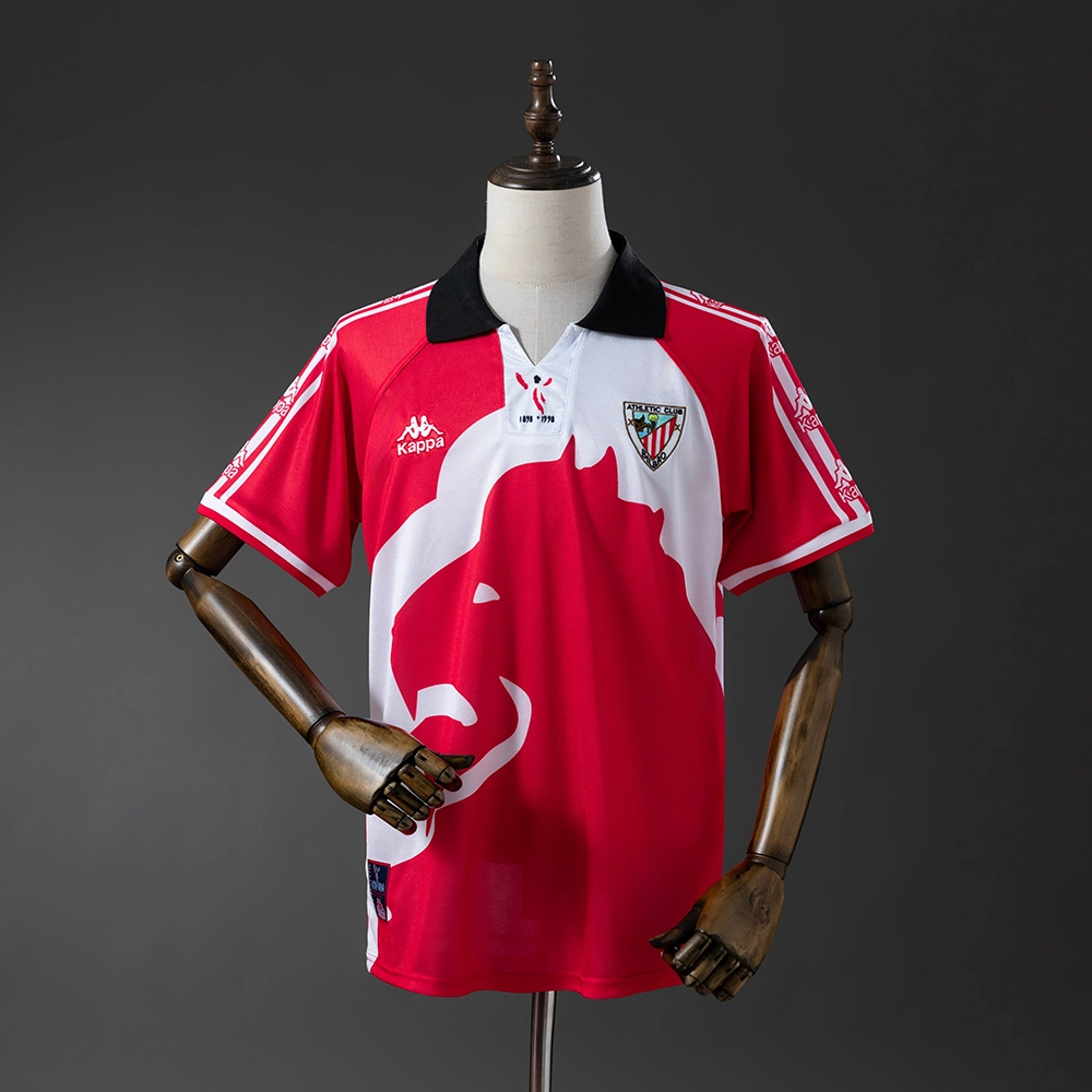 97/98 Athletic Bilbao Home Retro Jersey