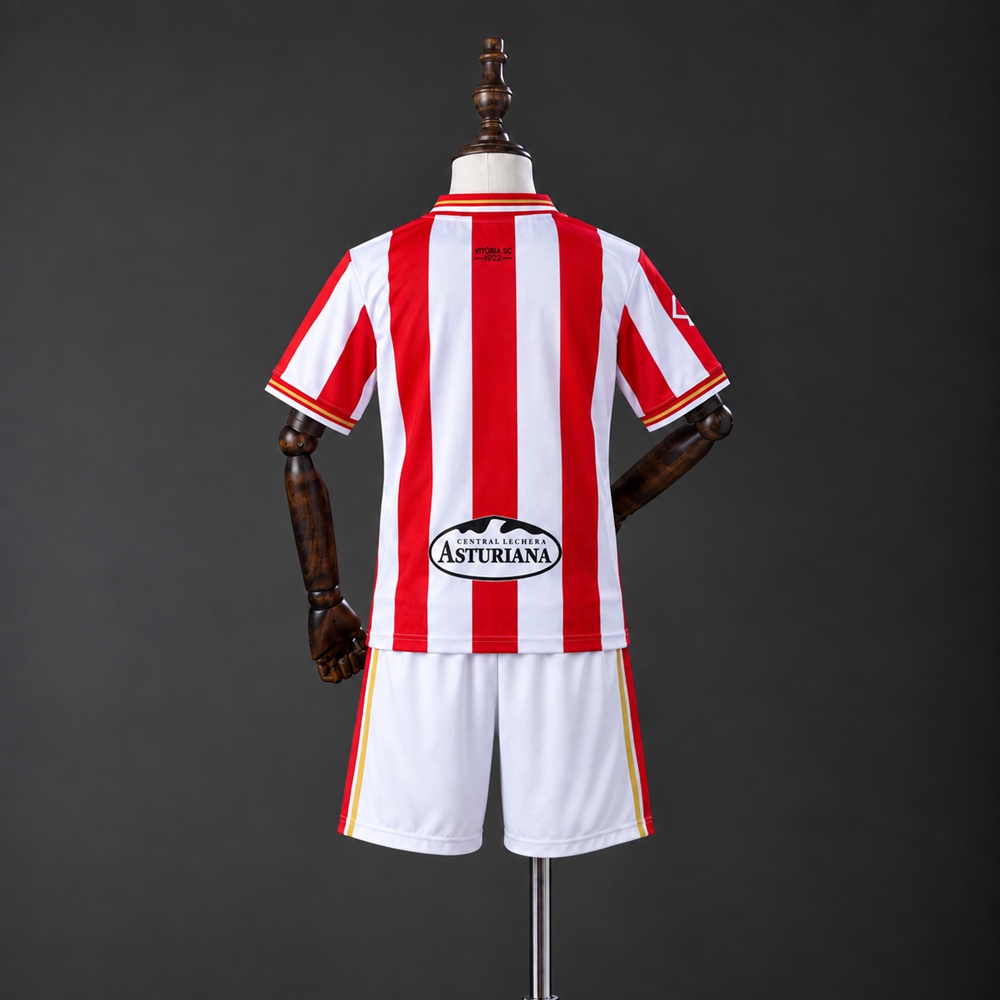 Sporting de Gijón 26/27 Home Kids Kit Foto 2