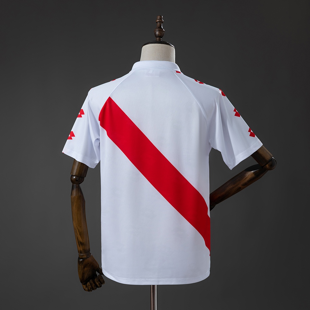 Rayo Vallecano 91/94 Home Retro Jersey Foto 2