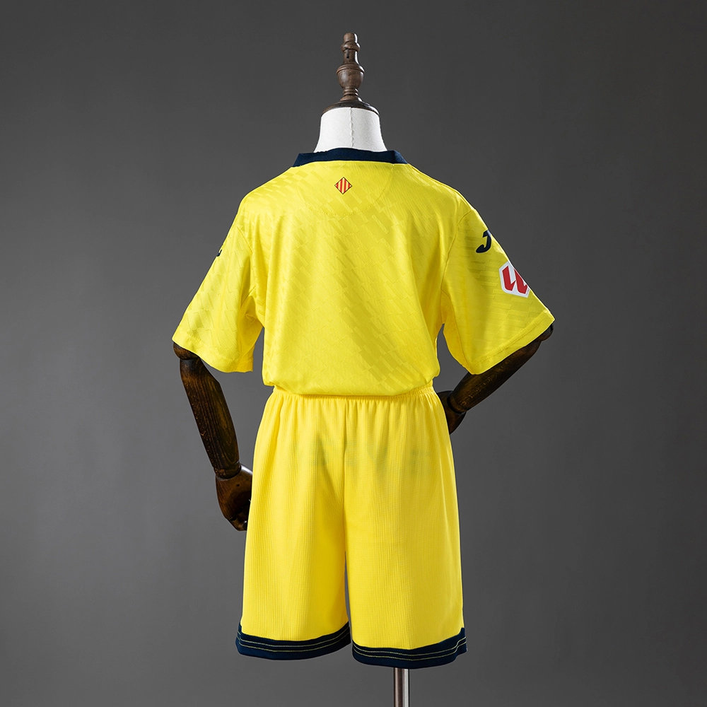 Villarreal 25/26 Home Kids Kit Jersey Foto 2