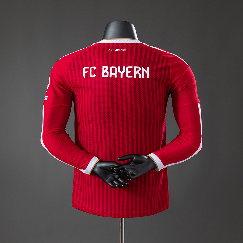 Bayern Munich 26/27 Home Player Version Long Sleeved Jersey Foto 2