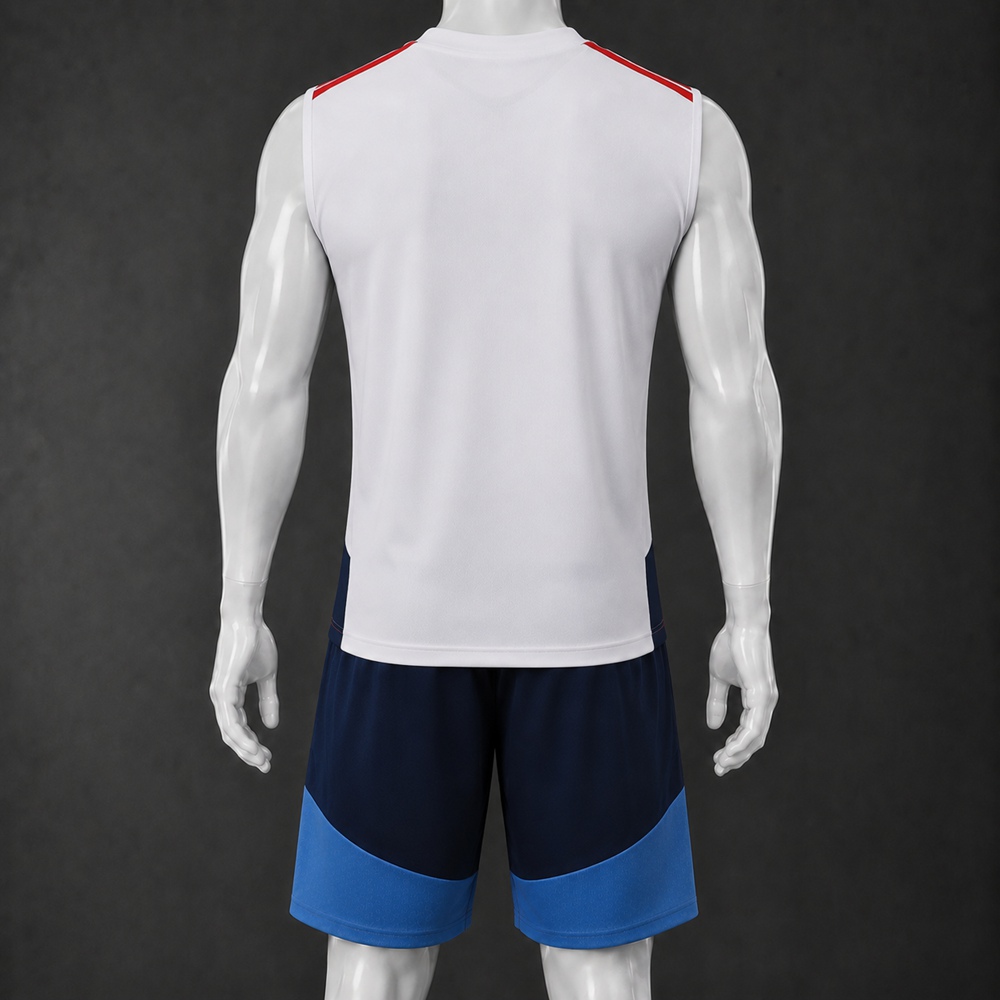 Bayern Munich 26/27 White Navy Training Vest kit Foto 2