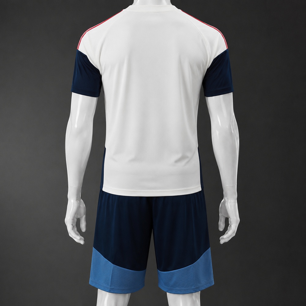 Bayern Munich 26/27 White Navy Short Sleeve Short Set Foto 2