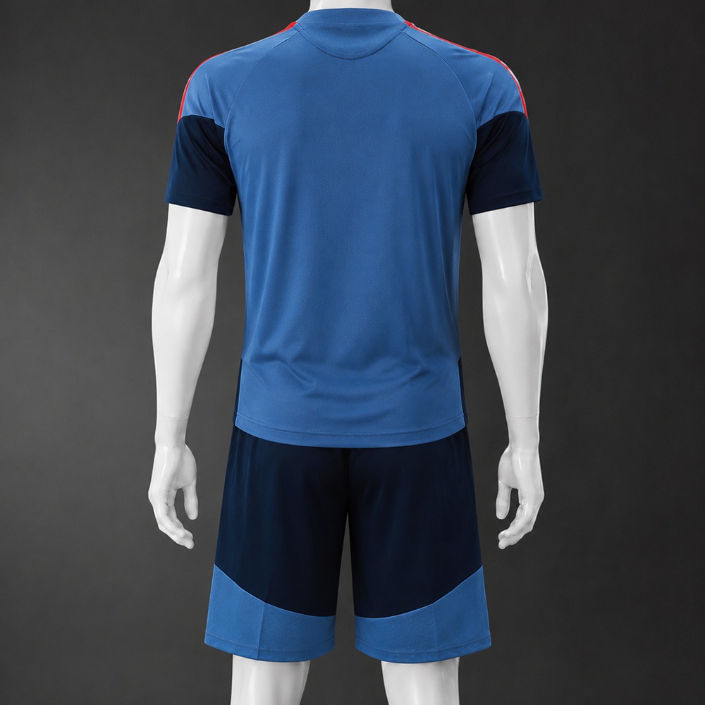 Bayern Munich 26/27 Blue Navy Short Sleeve Short Set Foto 2