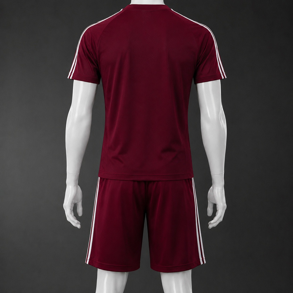 Bayern Munich 25/26 Maroon White Short Sleeve Short Set Foto 2