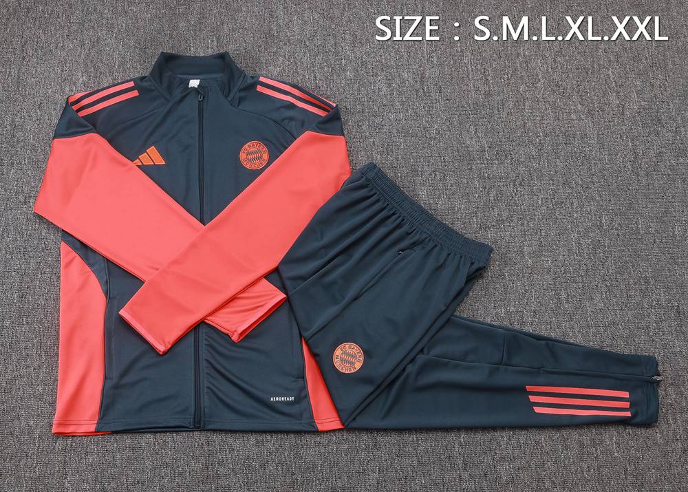 Bayern Munich 25/26 Navy Red Jacket Kit Foto 2