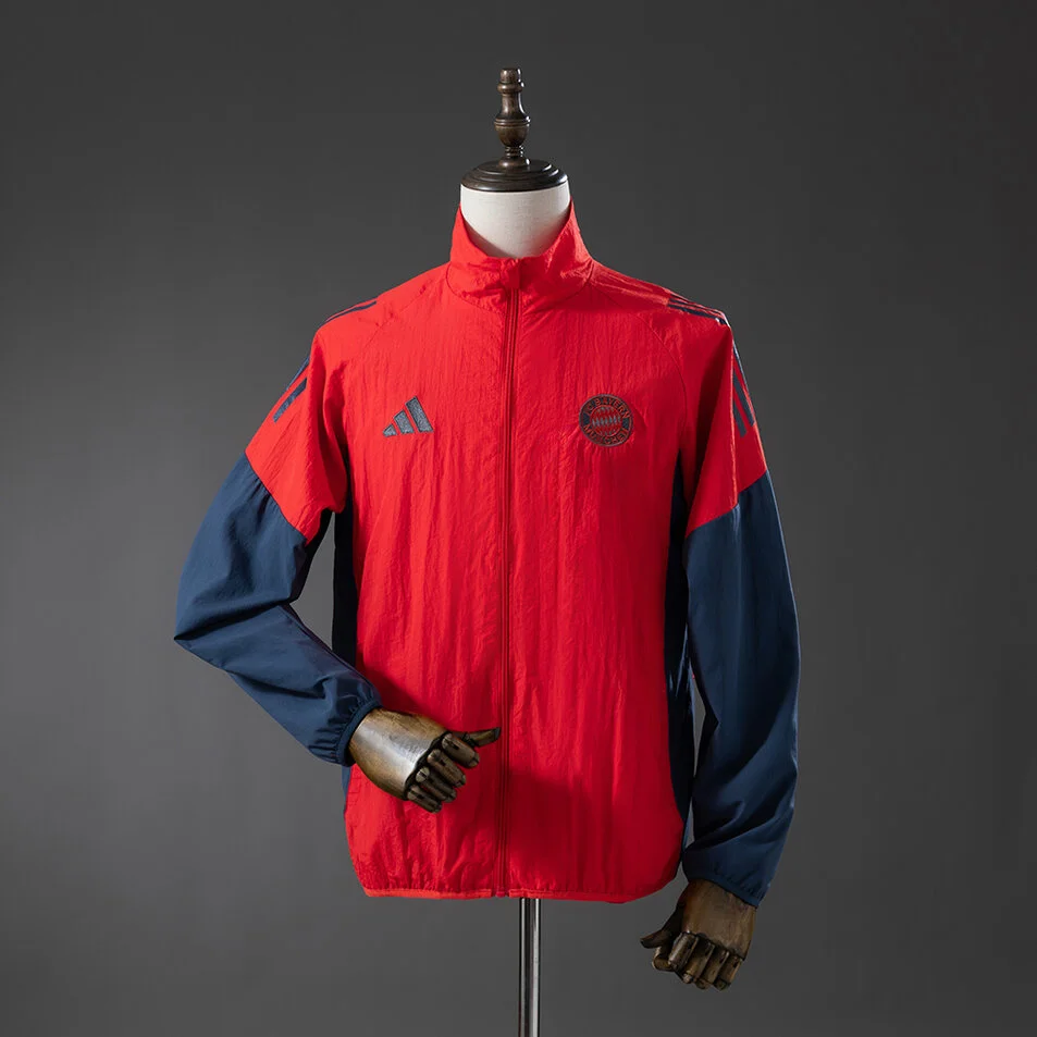 Bayern Munich Windbreaker Red