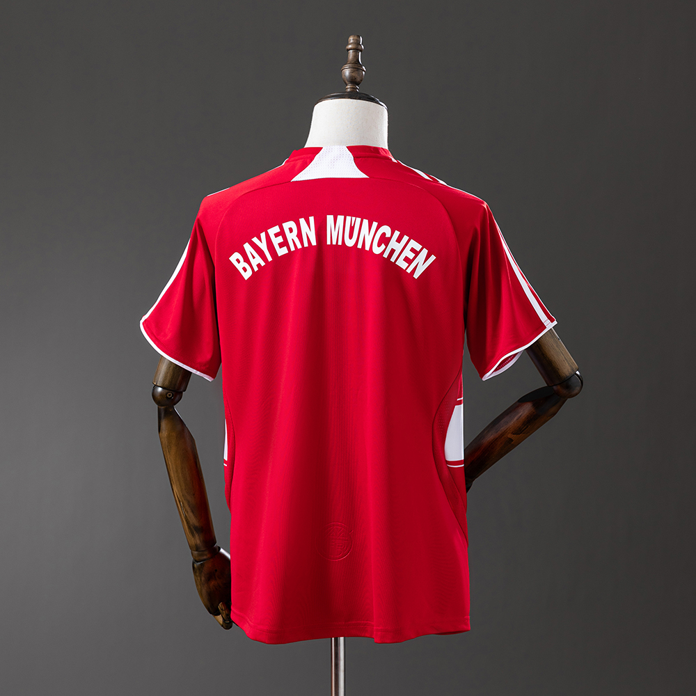 Bayern Munich 07/08 Home Retro Jersey Foto 2