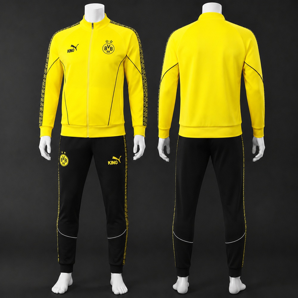 Borussia Dortmund 25/26 Yellow Football Jacket Kit Set