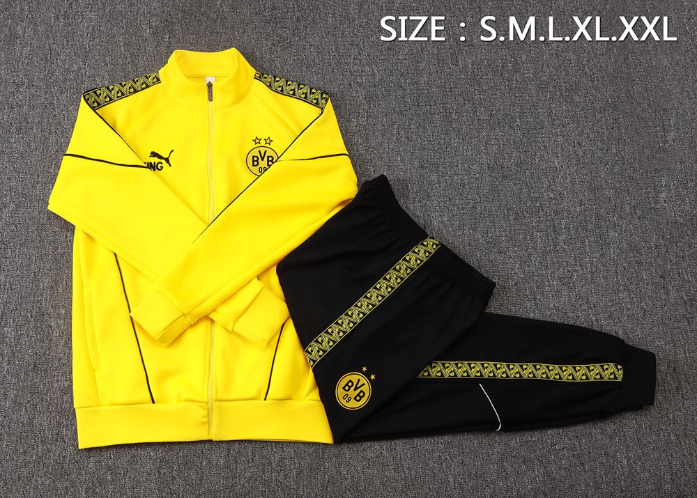 Borussia Dortmund 25/26 Yellow Football Jacket Kit Set Foto 2