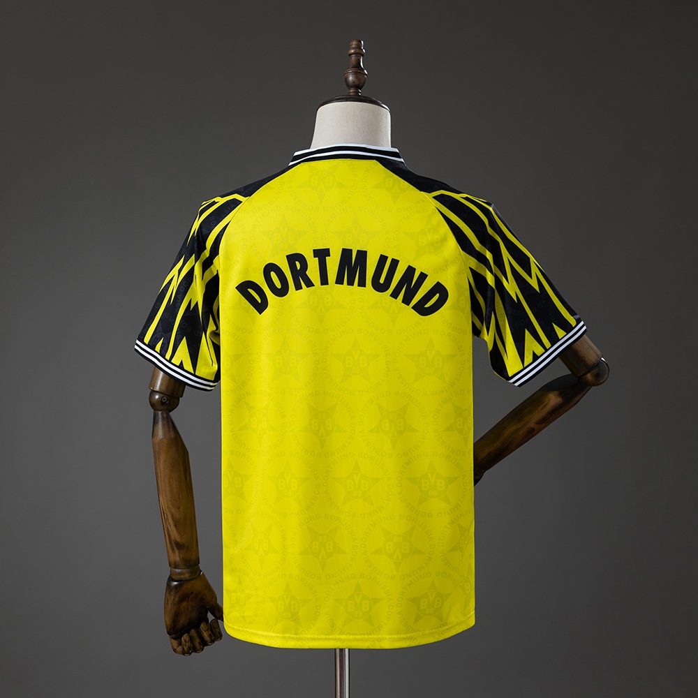 Borussia Dortmund 94/95 Home Retro Jersey Foto 2