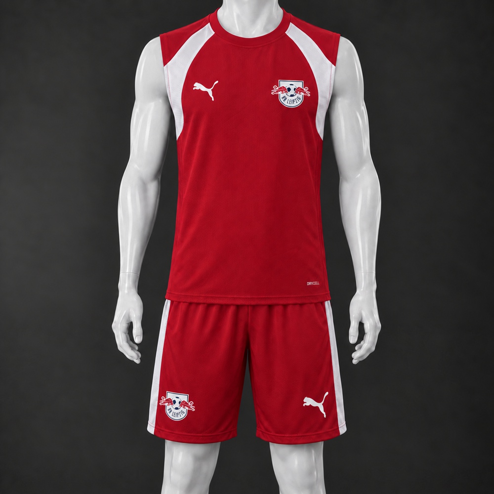 RB Leipzig 26/27 Red White Training Vest Set