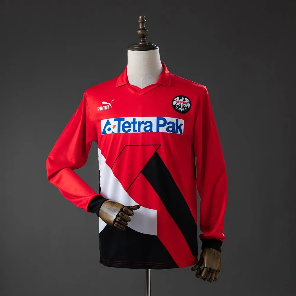 Frankfurt 93/95 Home Long Sleeve Retro Jersey
