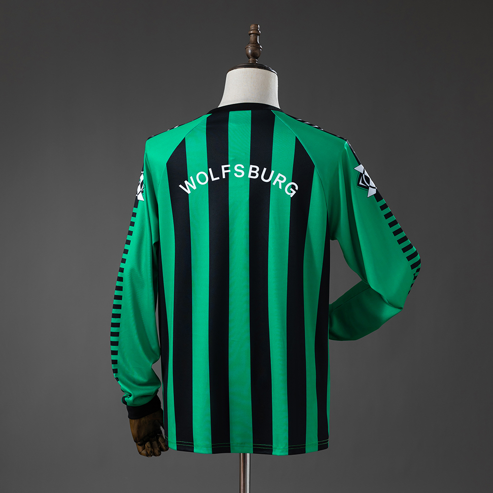 Wolfsburg 95/96 Away Retro Long Sleeve Jersey Foto 2