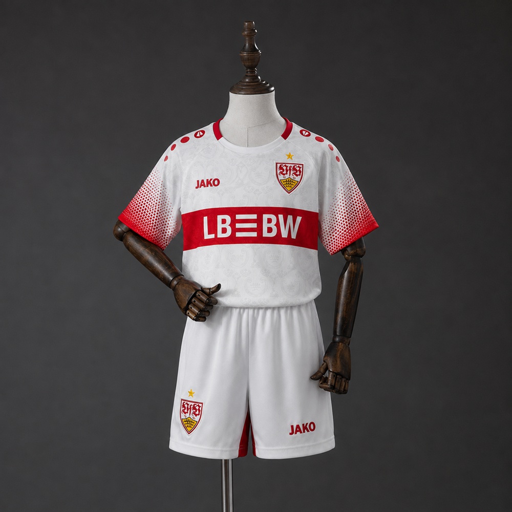 VfB Stuttgart 26/27 Home Kids Kit