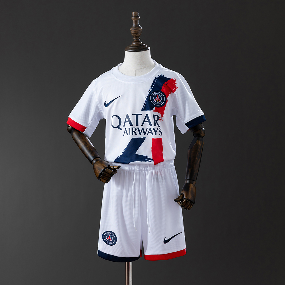 PSG 25/26 Away Full Kids Kit Jersey