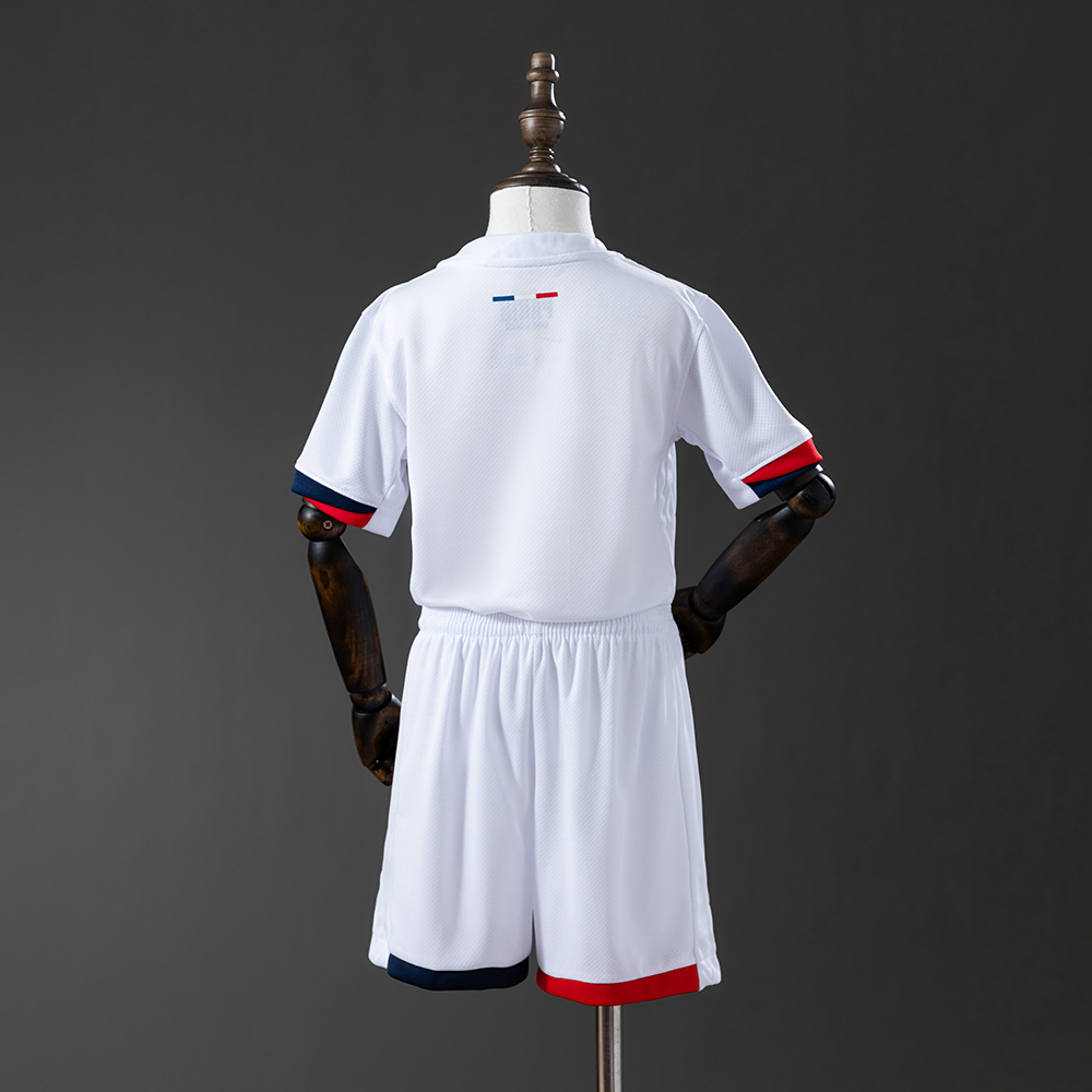 PSG 25/26 Away Full Kids Kit Jersey Foto 2